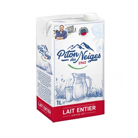 Lait entier - PITON DES NEIGES - 1L
