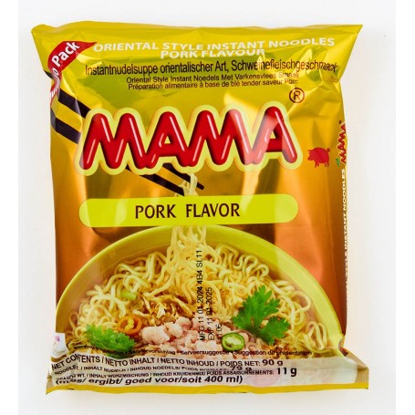 Nouilles saveur porc - MAMA - 90g