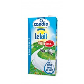 Lait demi-écrémé - CANDIA - 1L