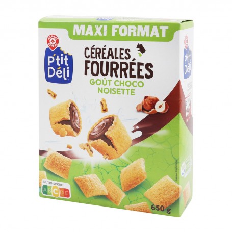 CEREALES FOURRE CHOCO NOISETTE 650G(1063749)