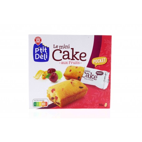 MINI CAKES AUX FRUITS X10 300G(1034142)