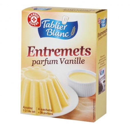 PREPA FLAN VANILLE 4 SACHETS 192G(1040430)