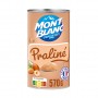 MONT BLANC Crème dessert Boîte Praliné 570g