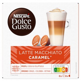 Capsules NESCAFE DOLCE GUSTO Caramel Macchiato 16 Capsules