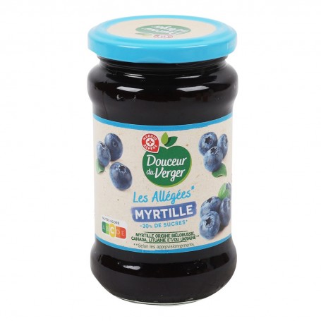 CONFITURE ALLEGEE MYRTILLE 340G(1046482)