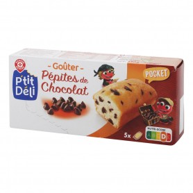 5 MINI GATEAUX PEPITES CHOCO 150G(1044704)