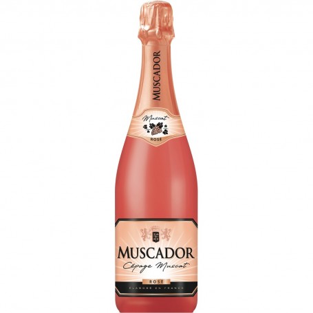 MUSCADOR Cépage Muscat ROSE 11,5D 75 CL