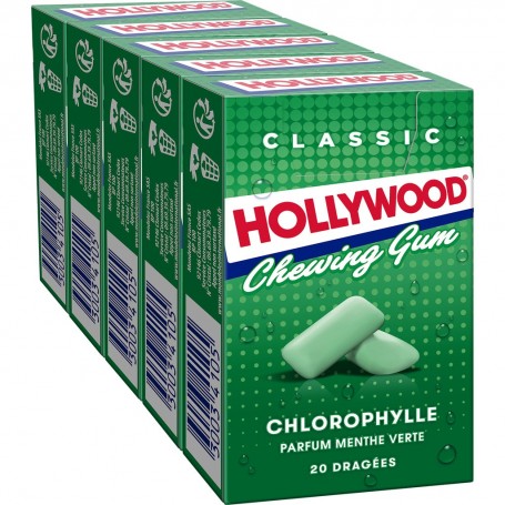 Hollywood Regular Dragées Parfum Chlorophylle x5