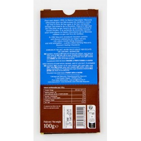 Chocolat au lait caramel et sel de saint-leu - MASCARIN - 100g