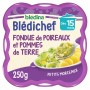 BLEDICHEF 250g Fondue de Poireaux et Pommes de terre Dès 15 mois