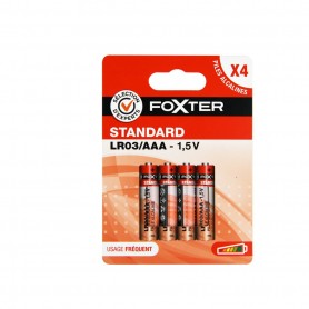 PILES ALCA LR03 X4 FOXTER
