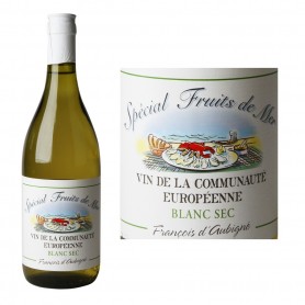 VIN UE BLANC FRUIT DE MER 75CL(1065040)