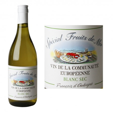 VIN UE BLANC FRUIT DE MER 75CL(1065040)