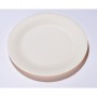 50 ASS PLATES 23CM BLANC SANS FILM PE