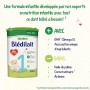 BLEDINA Blédilait Lait poudre 1er âge 900g de 0 à 6 mois