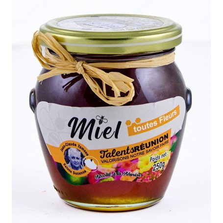 Miel de toutes les fleurs - TALENTS REUNION - 250g
