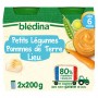 BLEDINA POTS Petits légumes Pommes de terre Lieu 2x200g dès 6 mois