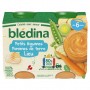 BLEDINA POTS Petits légumes Pommes de terre Lieu 2x200g dès 6 mois
