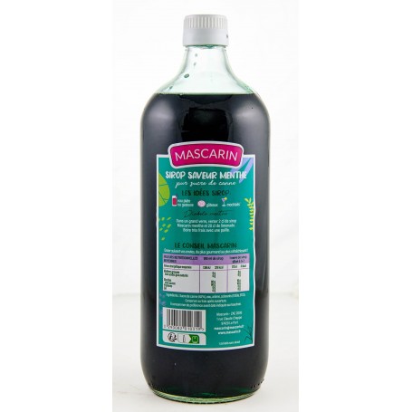 Sirop de menthe - MASCARIN - 1L