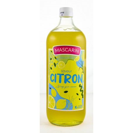 Sirop citron - MASCARIN - 1L