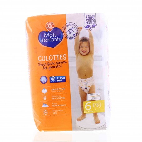 CHANGE CULOTTE T6 15/22KG X18(1061268)