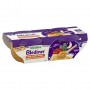 BLEDINA BLEDINER BOLS Pâtes coquilles Tomates et Courgettes touche de gruyère 2x200g dès 12 mois