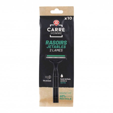 RASOIRS JETABLES 2LAMES X10(1041740)