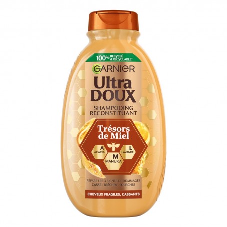 GARNIER ULTRA DOUX TRESOR MIEL SHAMPOING 300ML