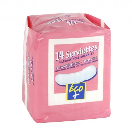 SERVIETTES UM NORMAL X14 PPX(1016387)