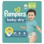 Pampers Baby Dry Couches Géant T6 34CT