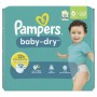 Pampers Baby Dry Couches Géant T6 34CT