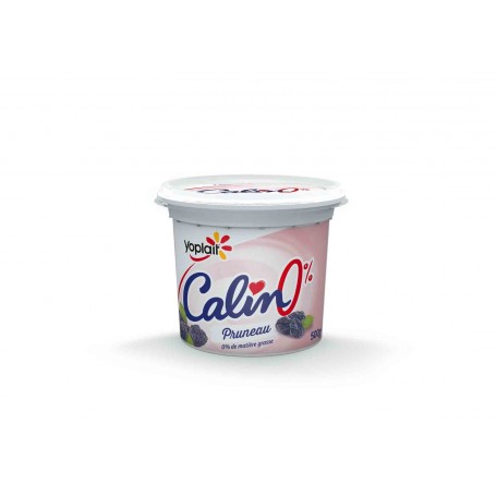 Fromage blanc pruneau 0% - SILHOUETTE - 500g