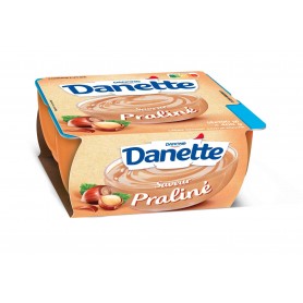 Danette saveur praline x4 - DANONE - 400g