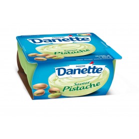 Danette saveur pistache x4 - DANONE - 400g