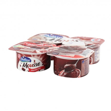 MOUSSE CHOCOLAT NOIR 4X60G(1011622)