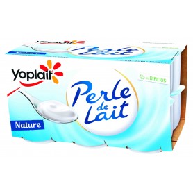 Yaourt nature x12 - PERLE DE LAIT -1,2kg