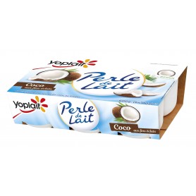 Yaourt coco x6 - PERLE DE LAIT - 600g