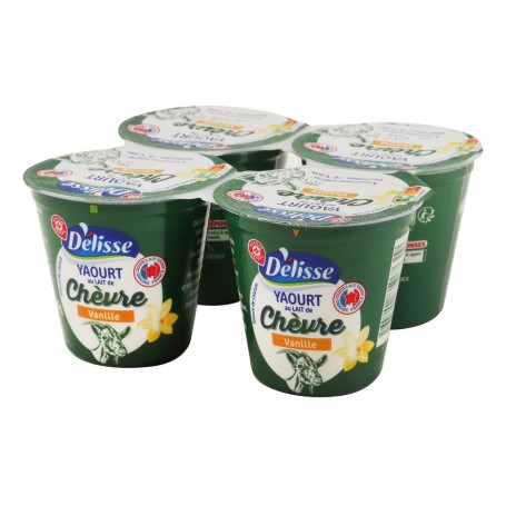 YAOURT LAIT CHEVRE VANILLE 4X125G(1051415)