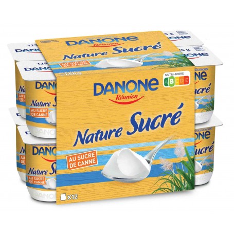 Yaourt ferme et fondant x12 DANONE - 1,5kg