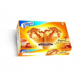 Cones caramel x6 - PILPA - 456g