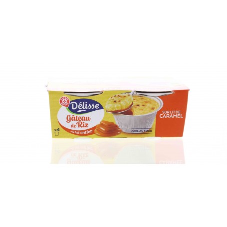 GATEAU DE RIZ AU CARAMEL 4X100G(1047527)