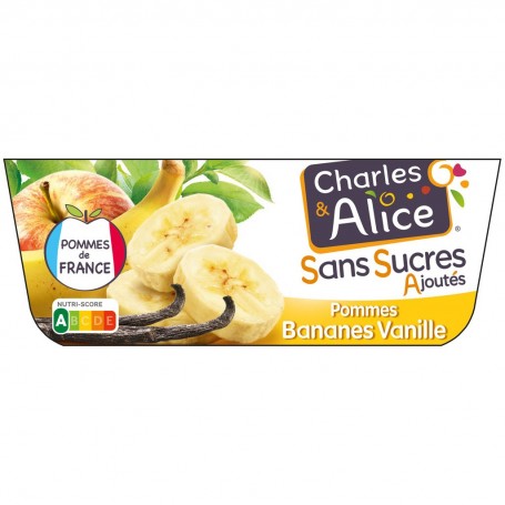 CA SSA P/Banane/Vanille 4x97g