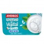 Andros Brassé Végétal Nature au lait de Coco 4x100g