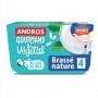 Andros Brassé Végétal Nature au lait de Coco 4x100g