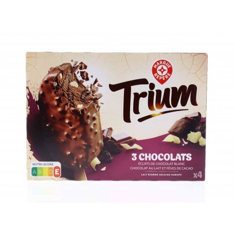 TRIUM TROIS CHOCOLATS X4 282G(1062327)