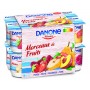 Yaourt pêche x12 - DANONE - 1,5kg