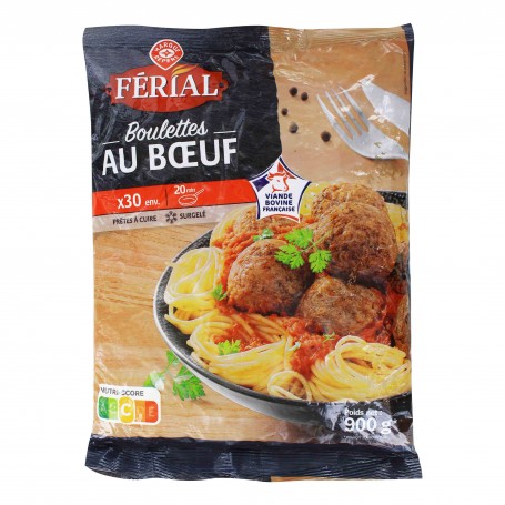 BOULETTE BOEUF SURG 30X30G VBF