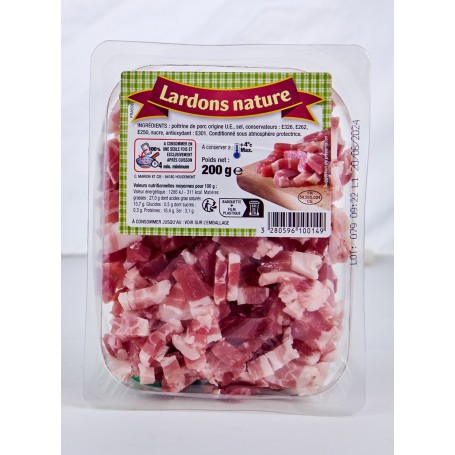 Lardons natures - MARION - 200g