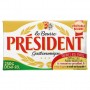 PRESIDENT BEURRE GASTRONOMIQUE DEMI-SEL 80%MG PLAQUETTE 250G