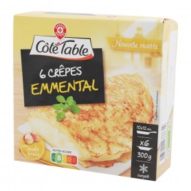 CREPES 1/2 LUNE FROMAGE X6 300G(1060224)
